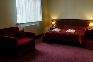 Отель Hotel Pod Borem Глогув-Малопольский Двухместный номер Делюкс с 1 кроватью или 2 отдельными кроватями-3